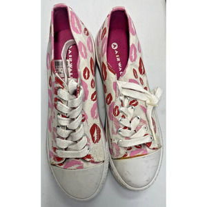 AIRWALK Lipstick Lips Kisses Sneakers Size US 6.5 Women's